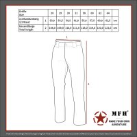 MFH BW Moleskinhose, Thermofutter, gr. Größen, oliv