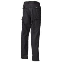 MFH US Kampfhose, BDU, Knie- und Gesäßverstärkung, schwarz