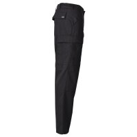 MFH US Kampfhose, BDU, Knie- und Gesäßverstärkung, schwarz