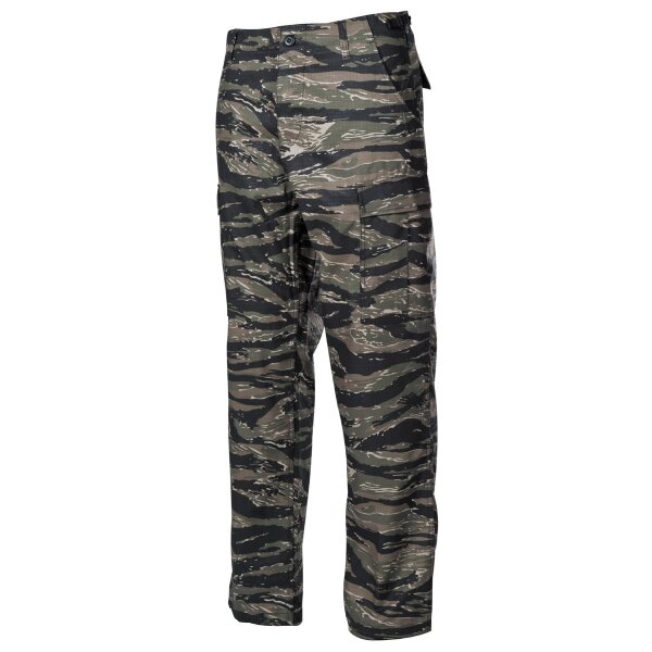 MFH US Kampfhose, BDU, Rip Stop, tiger stripe