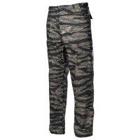 MFH US Kampfhose, BDU, Rip Stop, tiger stripe