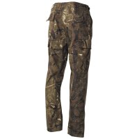 MFH US Kampfhose, BDU, Rip Stop, hunter-braun