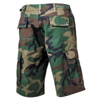 MFH US Bermuda, BDU, mit Seitentaschen, woodland