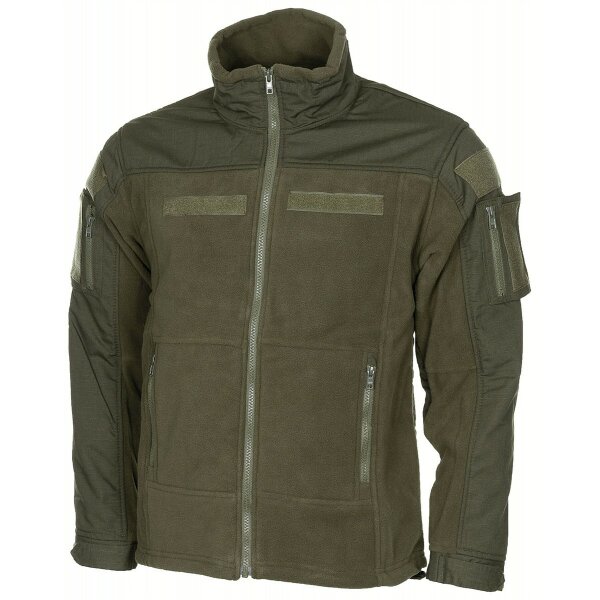 MFH Professional Fleece-Jacke, "Combat", oliv