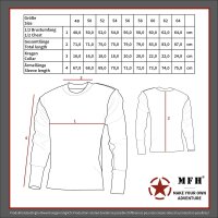 MFH BW Pullover, mit Brusttasche, oliv