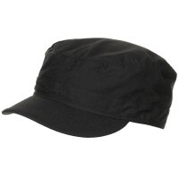 MFH US BDU Feldmütze, Rip Stop, schwarz