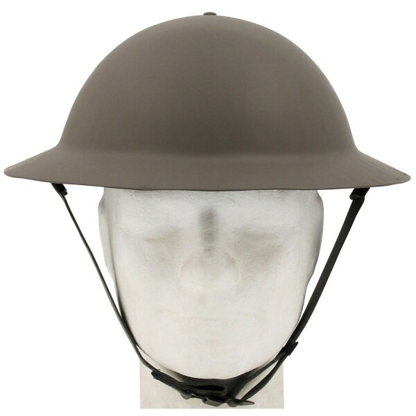 MFH Brit. Tellerhelm, "Tommy", WW II, oliv