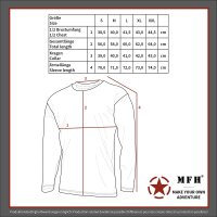 Fox Outdoor Thermo-Funktions-Unterhemd, langarm, schwarz