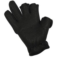 MFH Fingerhandschuhe, "Combat", Neopren, schwarz