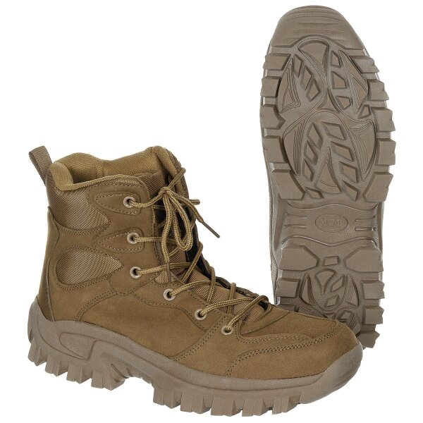 MFH Stiefel, "Commando", knöchelhoch, coyote tan