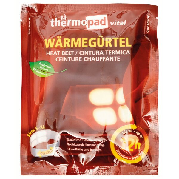 Thermopad Wärmegürtel, 3er Pack, Einmalgebrauch