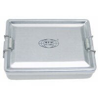 MFH Box, Aluminium, wasserdicht, silberfarben