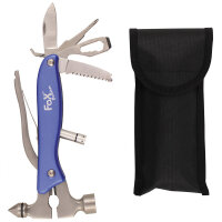 Fox Outdoor Werkzeugset, "Worker", blau, Metall