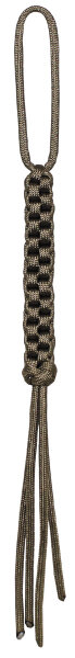 MFH Schlüsselanhänger, coyote tan,Parachute Cord, Länge 24 cm