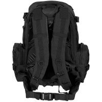 MFH Ital. Rucksack, "Tactical-Modular", schwarz