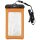 Fox Outdoor Smartphone Hülle, wasserdicht, transparent, orange