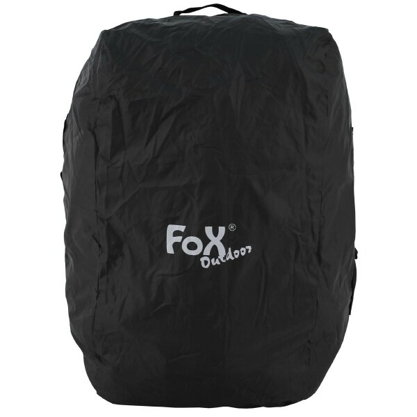 FoxOutdoor Rucksacküberzug, Transit I,schwarz, 80-100 Liter