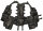 MFH Tactical Weste, mit vielenTaschen, tiger stripe