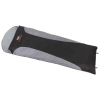 Fox Outdoor Schlafsack, "Ultralight", schwarz-grau