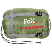 Fox Outdoor Schlafsack, "Duralight", oliv-schwarz