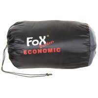Fox Outdoor Mumienschlafsack, "Economic", schwarz-grau