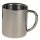 Fox Outdoor Tasse, Edelstahl, doppelwandig, ca. 250 ml