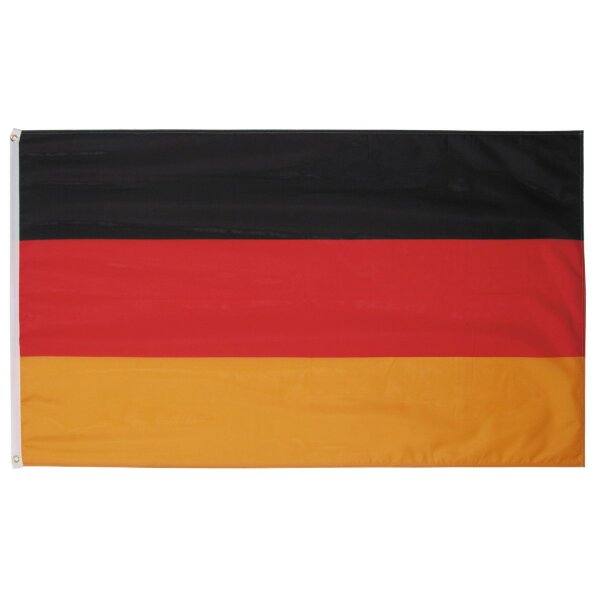 MFH Fahne Deutschland Polyester Gr. 90 x 150 cm