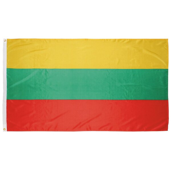 MFH Fahne, Litauen, Polyester, 90 x 150 cm