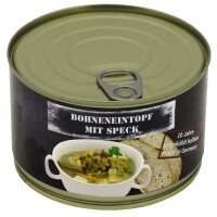 MFH Bohneneintopf mit Speck,Vollkonserve, 400 g, 7% Mwst.