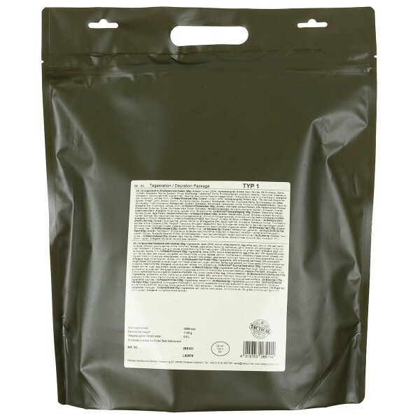 Trek n Eat, Tagesration,Typ I, 7 % Mwst.