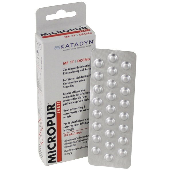 Katadyn Micropur ForteMF 1T, 100 Tabletten
