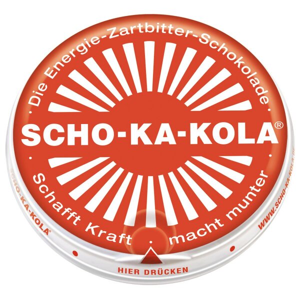 Scho-Ka-Kola, Zartbitter,100 g, 7% MwSt.
