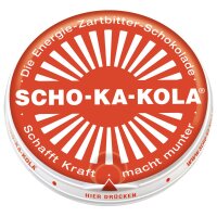 Scho-Ka-Kola, Zartbitter,100 g, 7% MwSt.