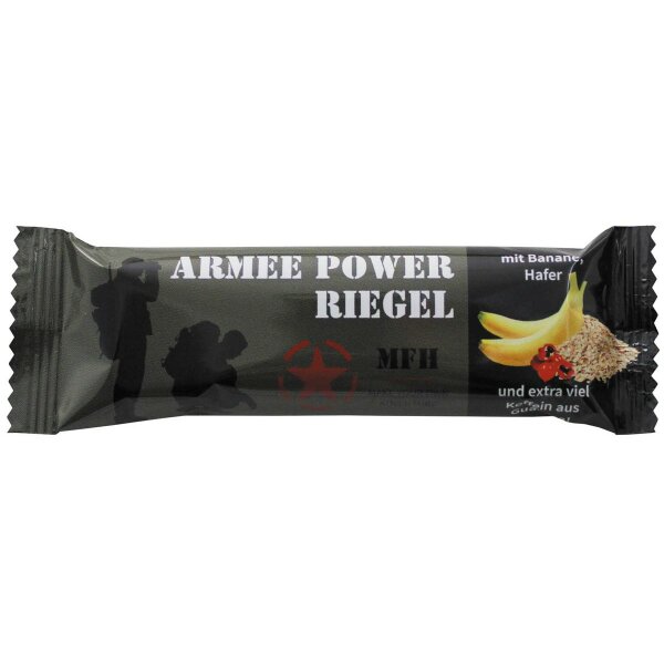 MFH Armee Power Riegel,60 g, 7% Mwst.