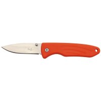 FoxOutdoor Klappmesser, Einhand,signalrot, TPR Griff